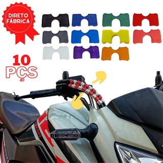 Adaptador Organizador Enfeite Para Cabos de Moto Honda Yamaha 10Un