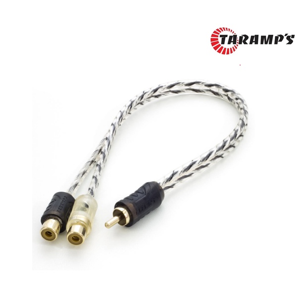CABO RCA Y TARAMPS BLINDADO 2 FEMEA 1 MACHOS INJETADO - PROFISSIONAL cod 2119 em Oferta na Shopee