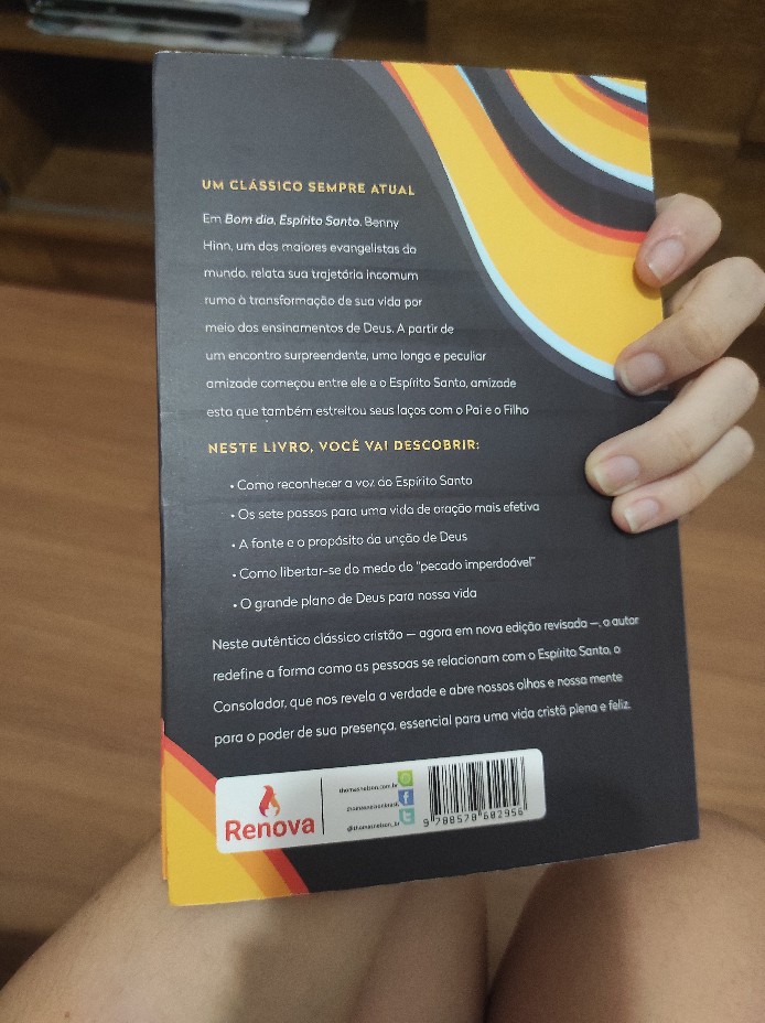 Livro Bom Dia Espirito Santo Benny Hinn | Shopee Brasil