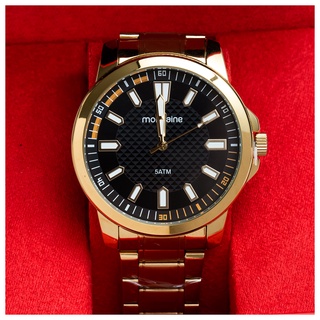 Relógio Masculino Mondaine Dourado 99417GPMVDE2