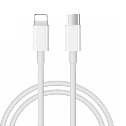 CABO LIGHTNING USB-C TIPO C - CARREGAMENTO RÁPIDO / DADOS DE 2M PARA IOS - detalhe