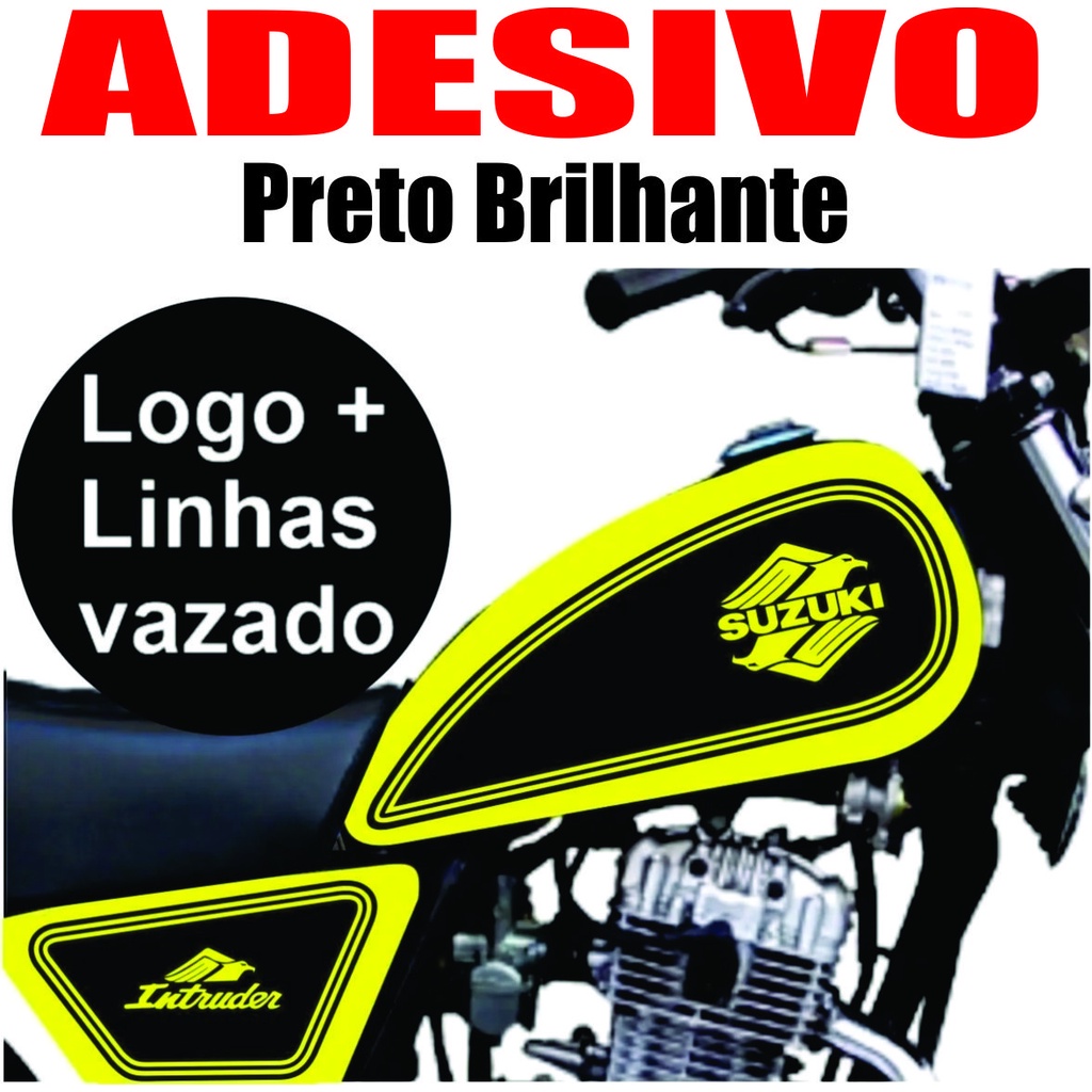 Adesivo Tanque Intruder 125 Mod. 23