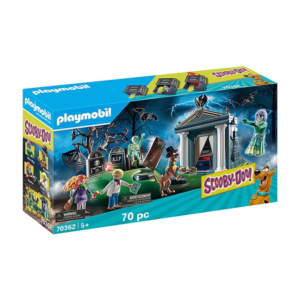 Playmobil - Scooby-Doo! Aventura No Cemitério