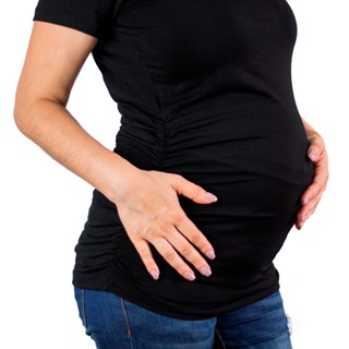 Blusinha Gestante Vai e volta - Gravidez - Gravida em Oferta na Shopee