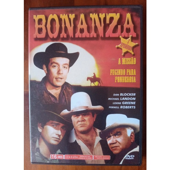 Bonanza - 2 Episodios - A Missao e Fugindo Para Ponderosa - Dvd