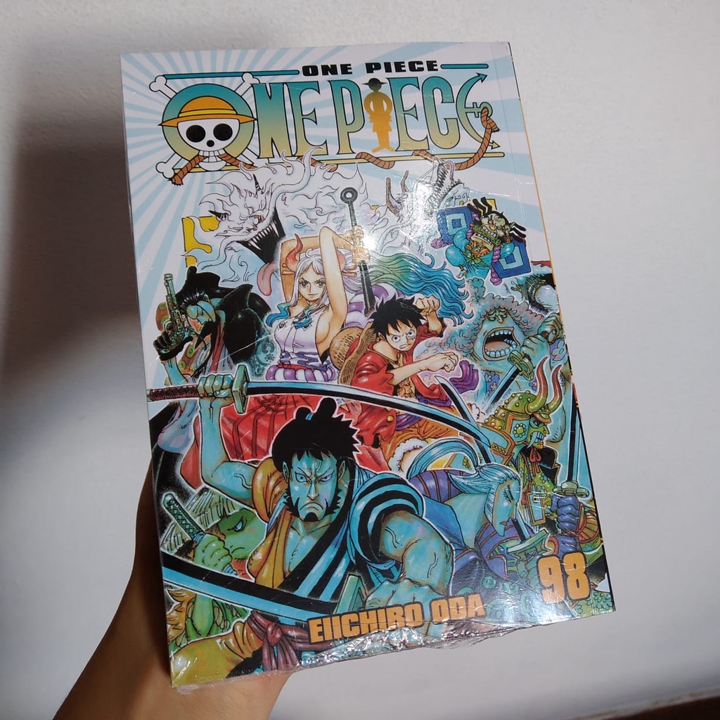 Manga De One Piece Volume 98 Lacrado Shopee Brasil
