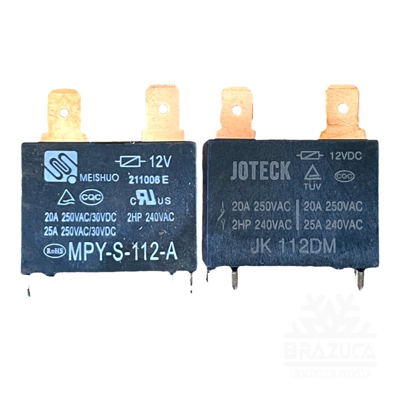 Relé  JK112DM 20a 250vac Ar Condicionado Split Novo