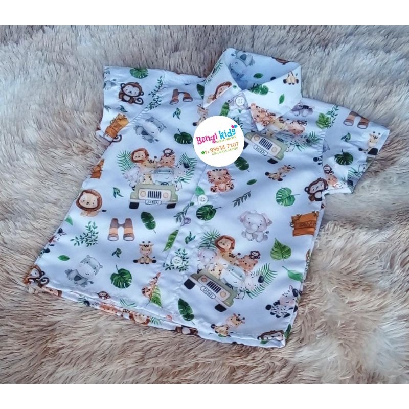 Camisa Temática Safári