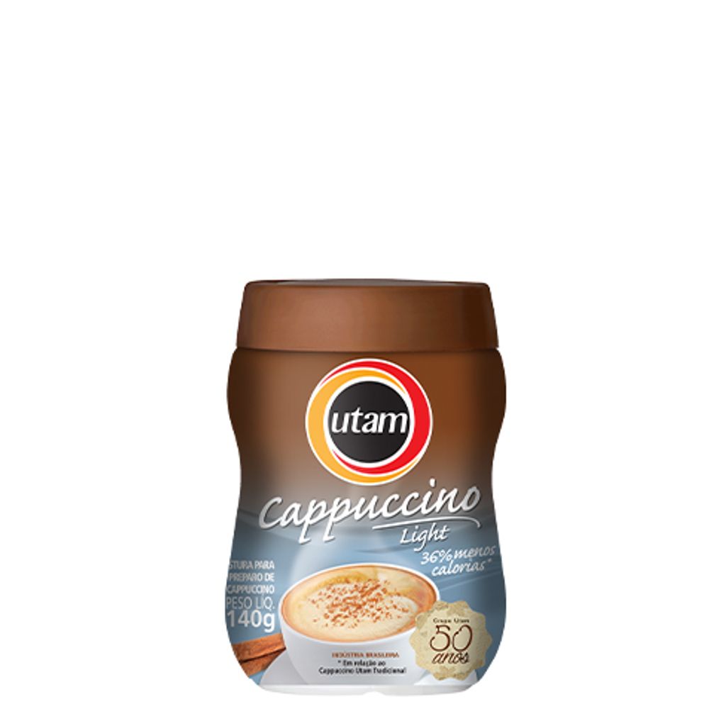 Cappuccino Utam Light 140g | Shopee Brasil