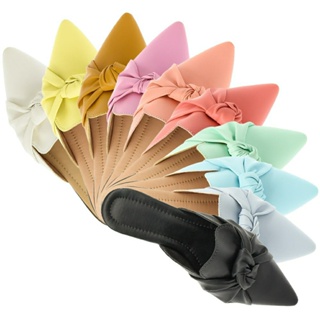 Mule Bico Fino Nó Maitê Love Shoes 34 Ao 40 em Oferta na Shopee