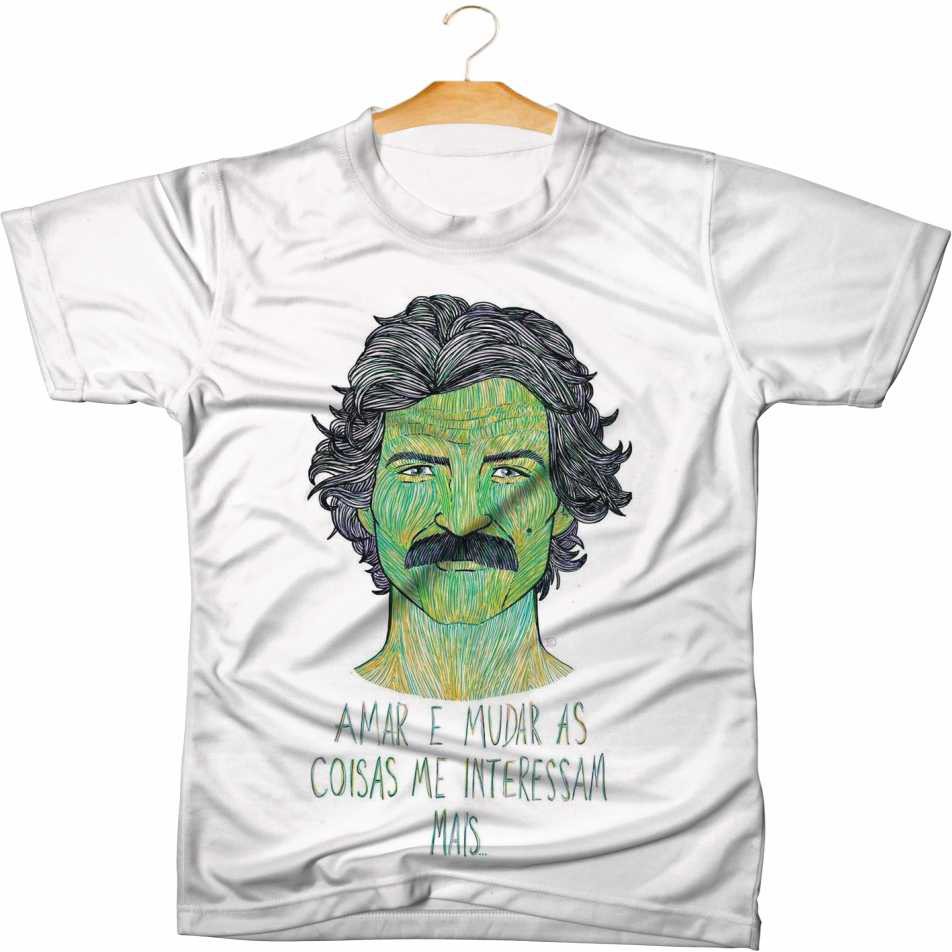 Camiseta Blusa Belchior Cantor Música MPB 06