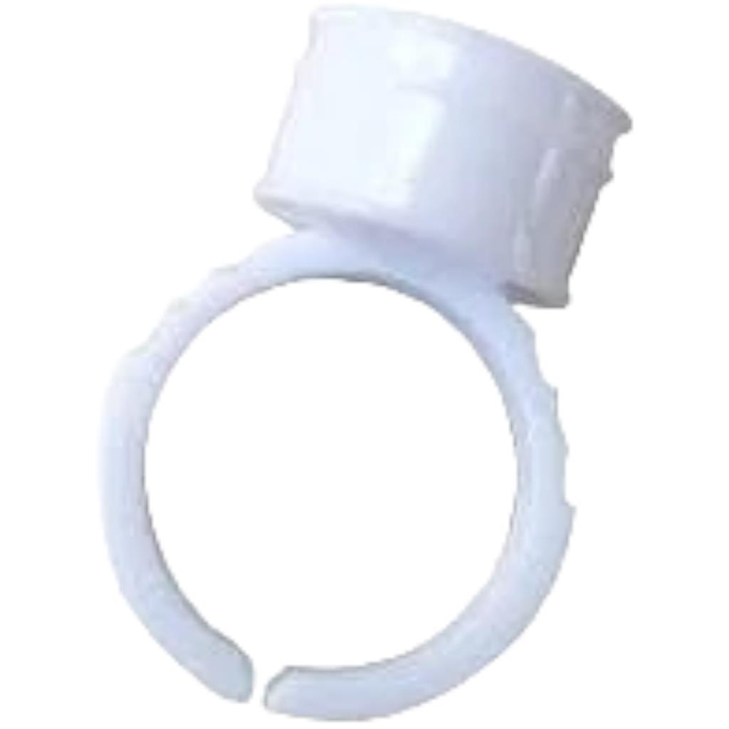 Anel Batoque Descartavel Pigmento Micropigmentacao Branco