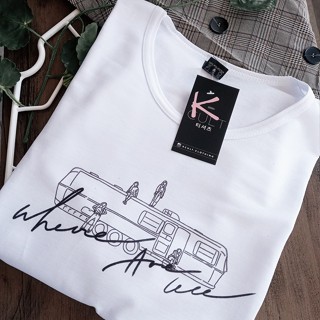 Camiseta Unissex 'Where Are We' Soft Aesthetic Mamamoo WAW em Oferta na Shopee