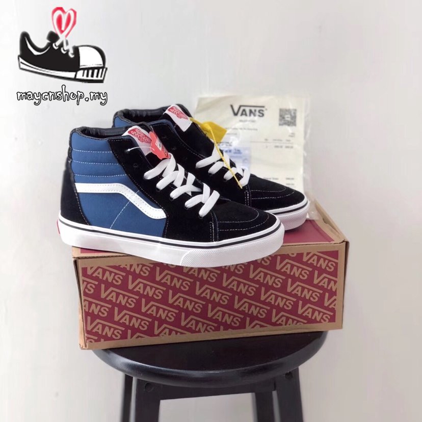 tenis cano alto vans masculino