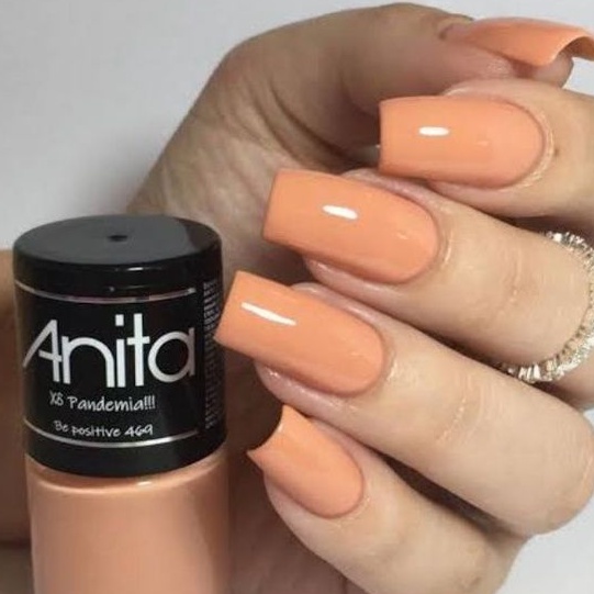 Esmalte Anita Cremoso Cor Nude Bê Positive