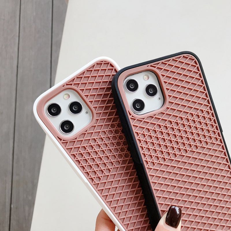 Capa De Borracha Vans Waffle Para Iphone 12 Pro Max 11 Pro Max Xs Xr Max