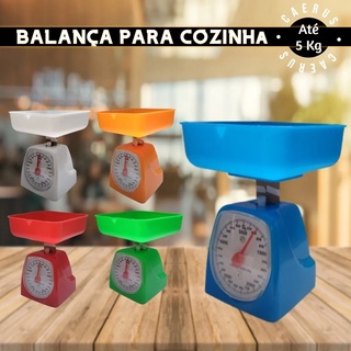 Balança De Cozinha Retro Ponteiro - Até 5kg