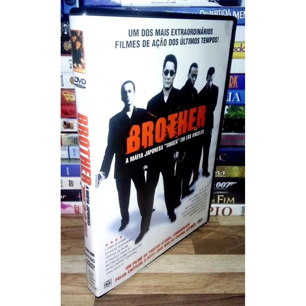 Dvd Original Brother Yakuza Takeshi Kitano Filme Shopee Brasil