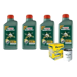 4 Lts Castrol 5w40 Sintetico 508.88 + Filtro Tm2