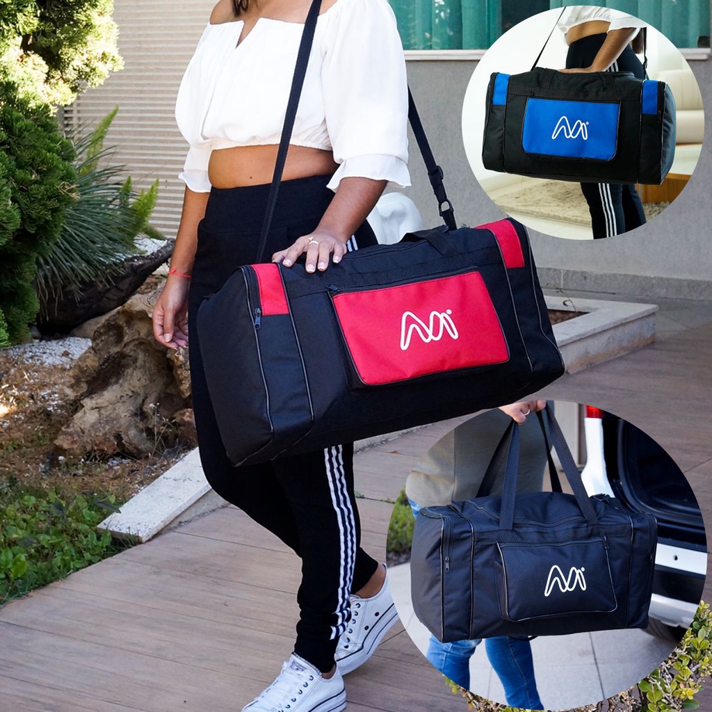 Bolsa De Viagem Mala De Viagem Reforçada Grande De Bordo G