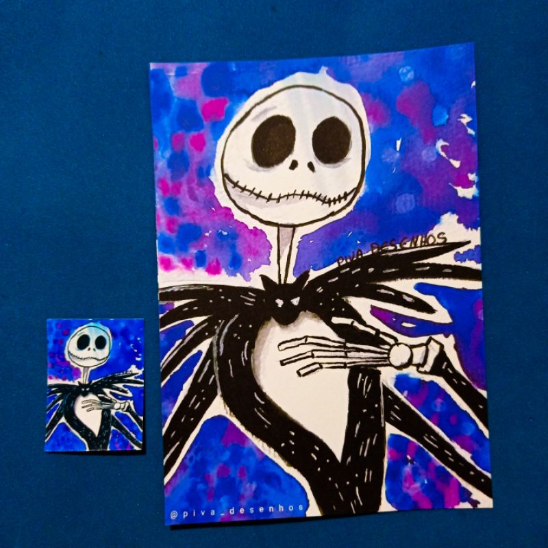 Print O Estranho Mundo De Jack Shopee Brasil