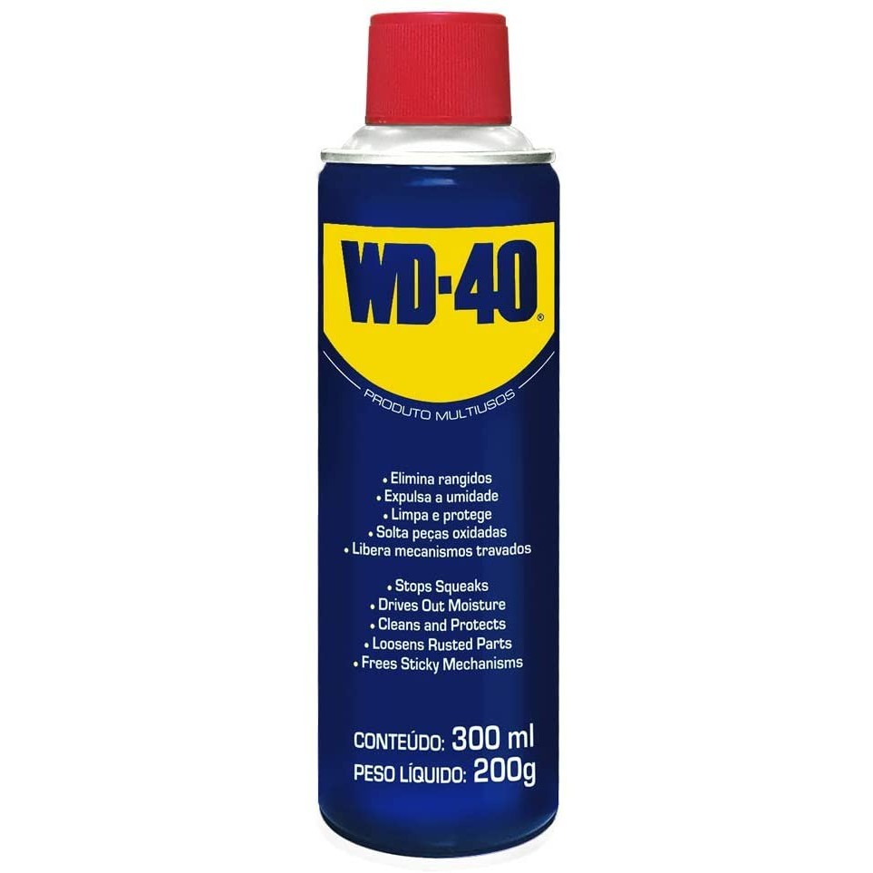 Óleo Lubrificante Wd-40 Spray Produto Multiusos 300 Ml