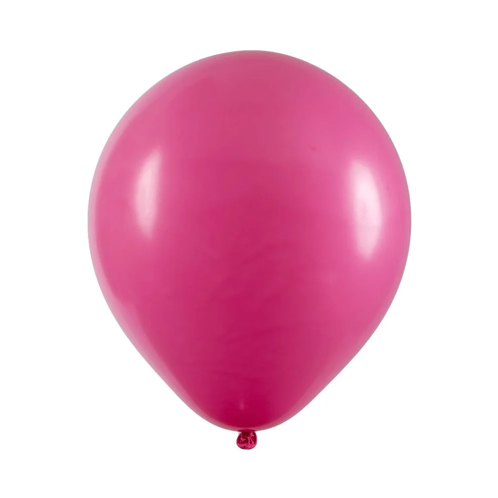 Balão De Festa Redondo - Rosa Maravilha - 9" 23cm - 50 unidades - Art Latex em Oferta na Shopee