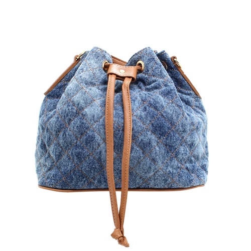 Bolsa Feminina Saco Azul Jeans Fashion Ref.5050 Birô