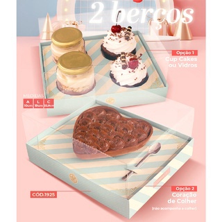 10 Caixa P/ Coração 4 Cupcake  C/2 Berço Multiuso Linha Afeto (Jango) 1925 em Oferta na Shopee