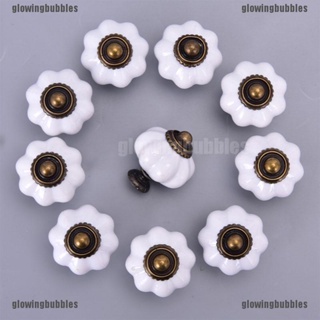 10pcs Maçanetas Para Móveis Vintage Gaveta Armário Puxador Abóbora em Oferta na Shopee