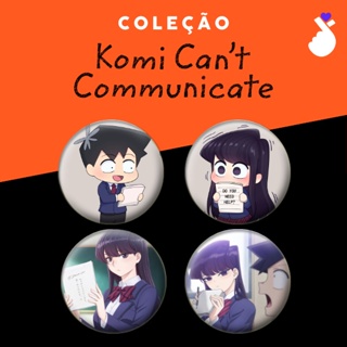Bottons - komi can't communicate komi-san em Oferta na Shopee