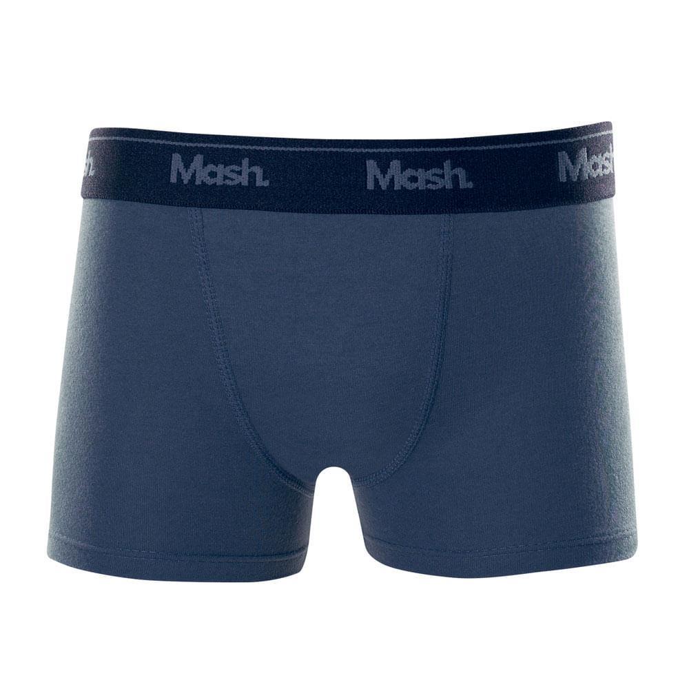 Cueca Boxer Mash Infantil Lisa Algodão Elástico - Baby & Kids Fashion