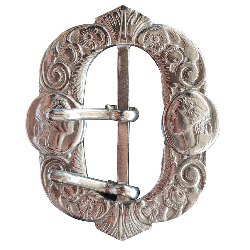 Fivela Princesa Isabel 122 Inox Corneta Original Guaiaca