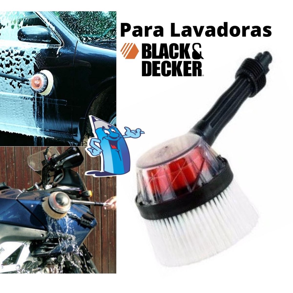 Lança Escova Giratória para Lavadoras de alto Pressão Black & Decker