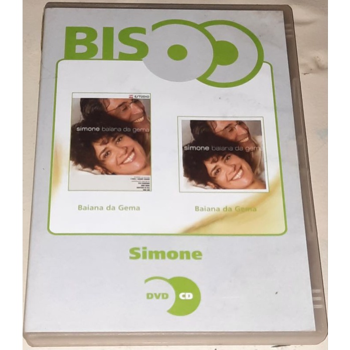 Dvd e cd Simone baiana da gema originais 293