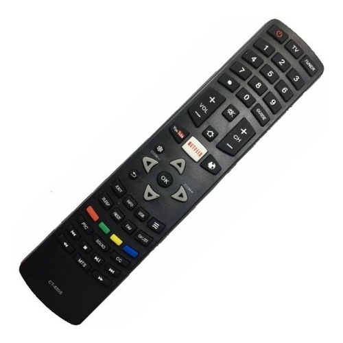 Controle  P/ Tv Semp Toshiba Smart Netflix / Youtube Ct-8505
