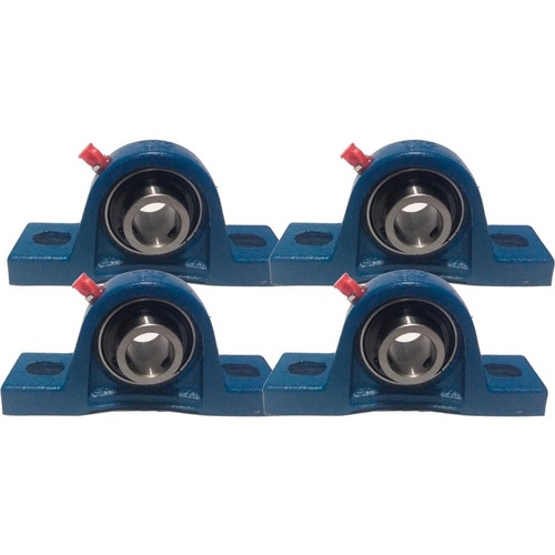Ucp204 Mancal Com Rolamento 4 Peças 20mm