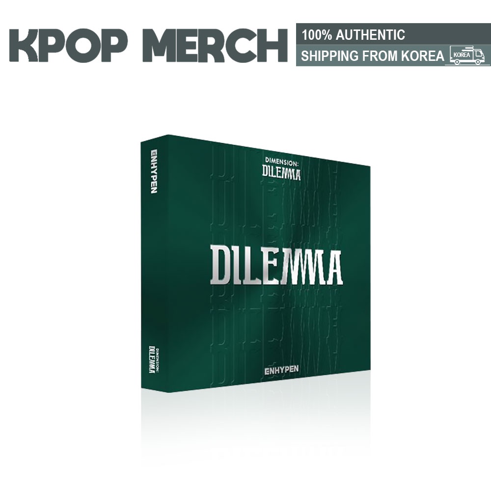[ESSENTIAL VERSION] ENHYPEN - 1st Studio album [DIMENSION : DILEMMA] em Oferta na Shopee
