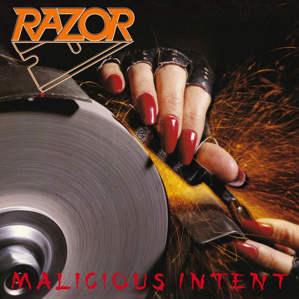CD Razor - Malicious Intent (Pôster e Slipcase) Novo e lacrado
