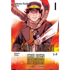 Mangá Box Golden Kamuy - Edições 1 a 5 - Novo/Lacrado