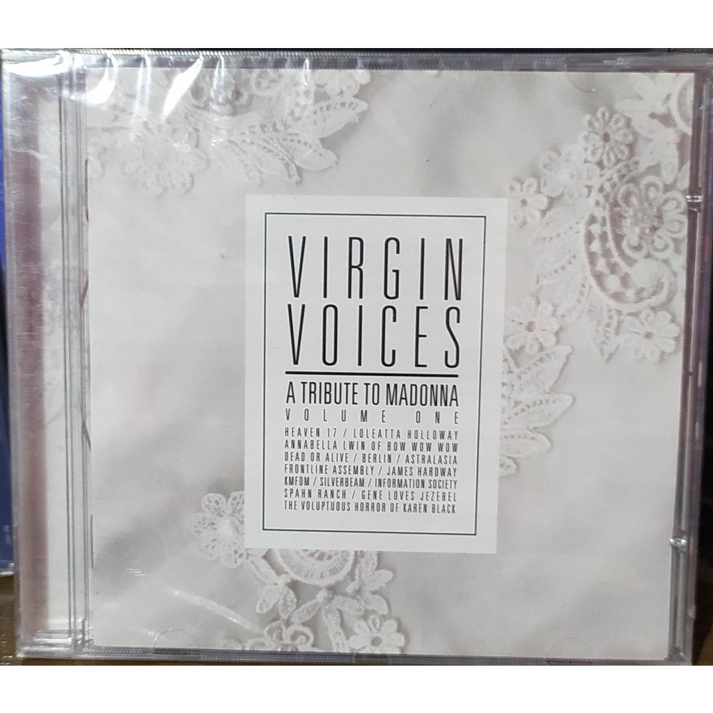 CD Virgin Voices A Tribute To Madonna Volume One 1999/Like a Prayer/Vogue/La isla Bonita/Open you Heart/Deeper and Deepe