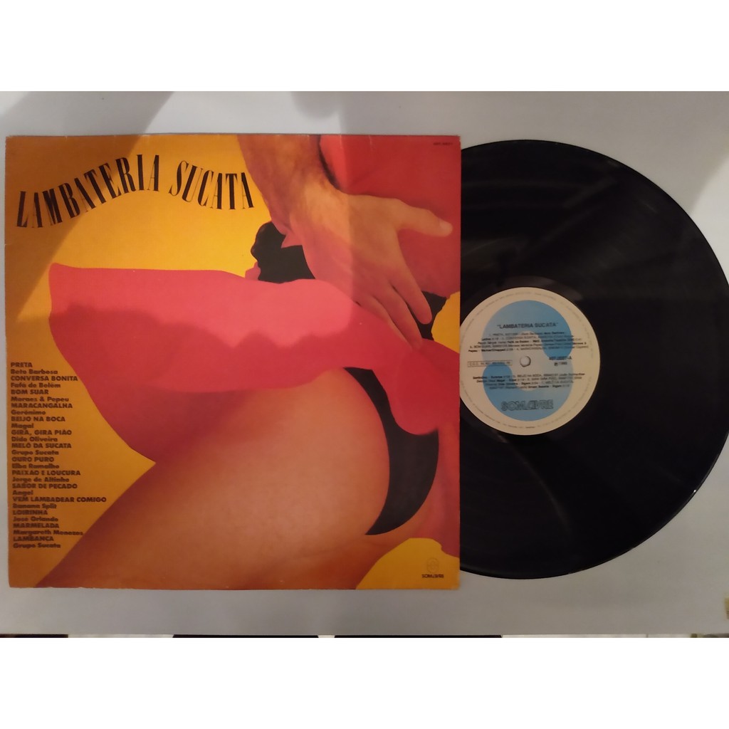 Disco de  Vinil- Lambateria Sucata-sno-1990.