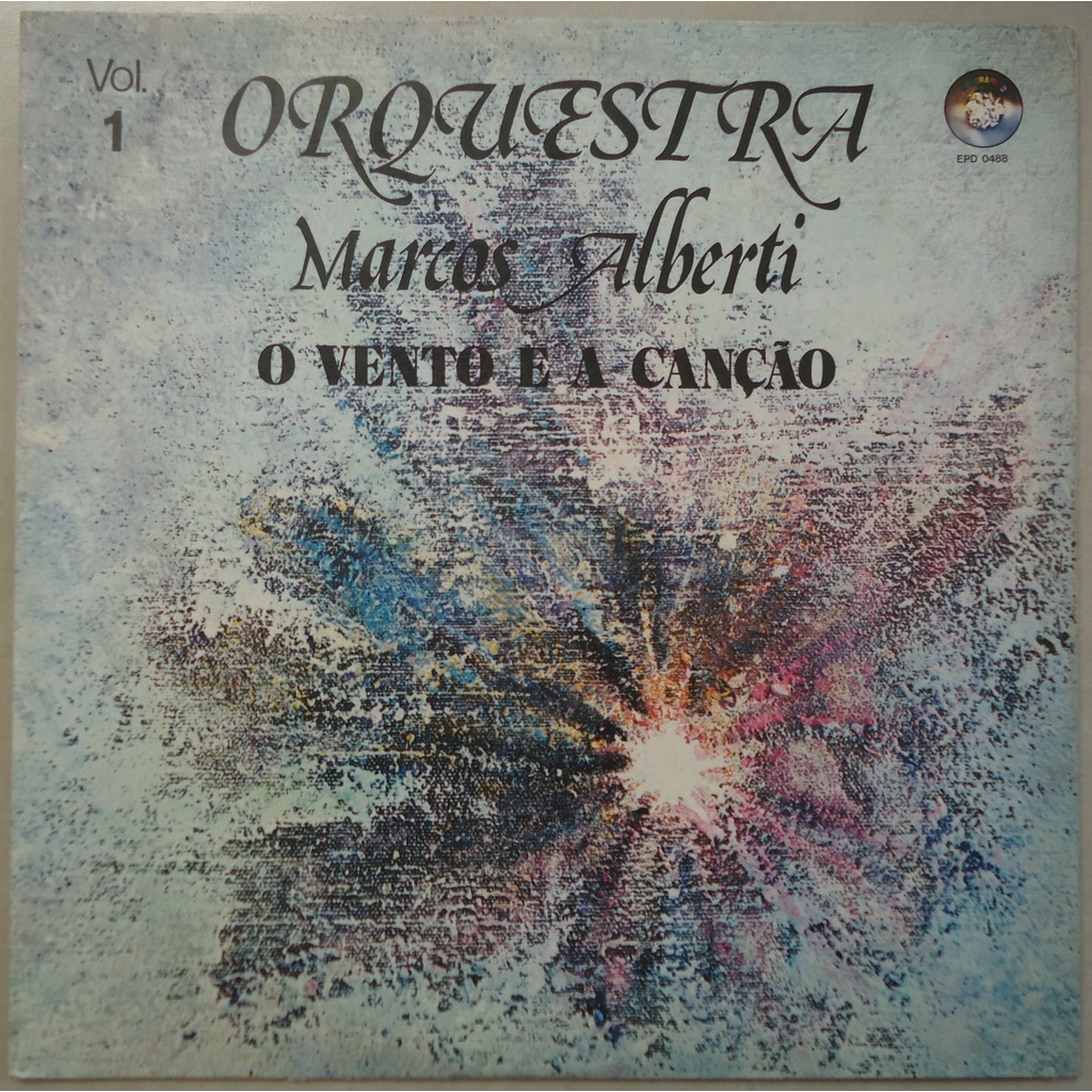 Lp Orquestra Marcos Alberti, O Vento E A Canção Vol 1, Disco de Vinil