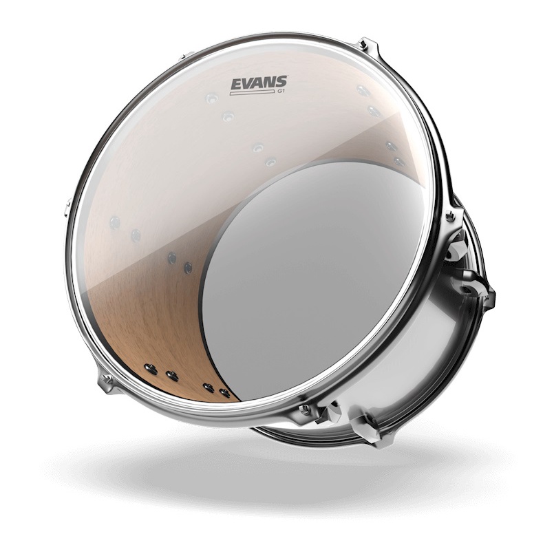 Pele para Caixa Tom Surdo 14 Evans G1 Transparente TT14G1