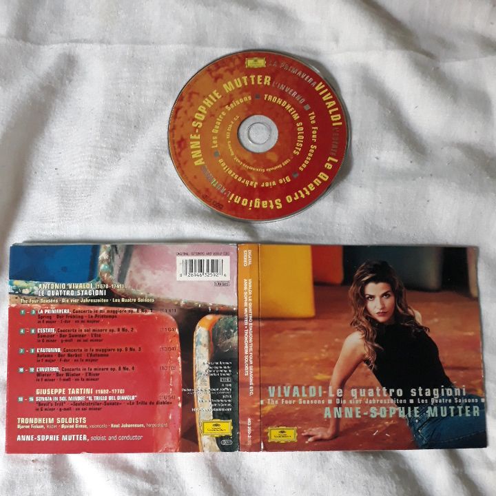 Anne sophie mutter cd vivaldi le quattro stagioni importado