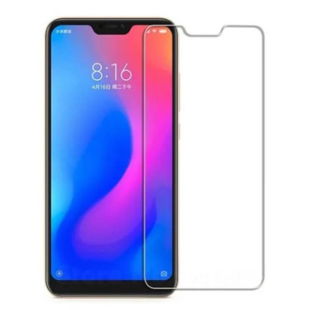 2 Películas Vidro temperado celular Asus Zenfone Max Plus M2 Zb634kl transparente reta