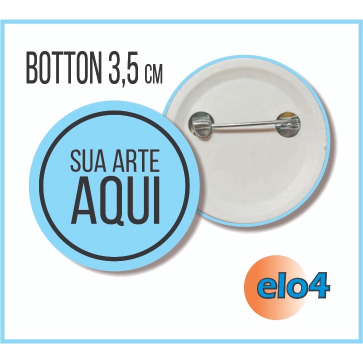 50 Botton 3,5cm/ Boton (Botom Personalizado)