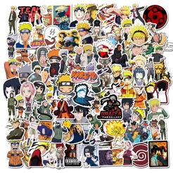 100 / 50 / 25 / 10 Pcs Japão Anime Naruto Sasuke Dos Desenhos Animados Para Snowboard Laptop Bagagem Frigorífico Carro-Styling Vinyl Decal Home Decor Adesivos
