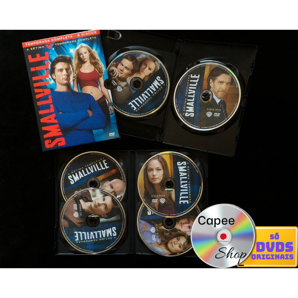 SMALLVILLE - A 7ª temporada completa em DVD