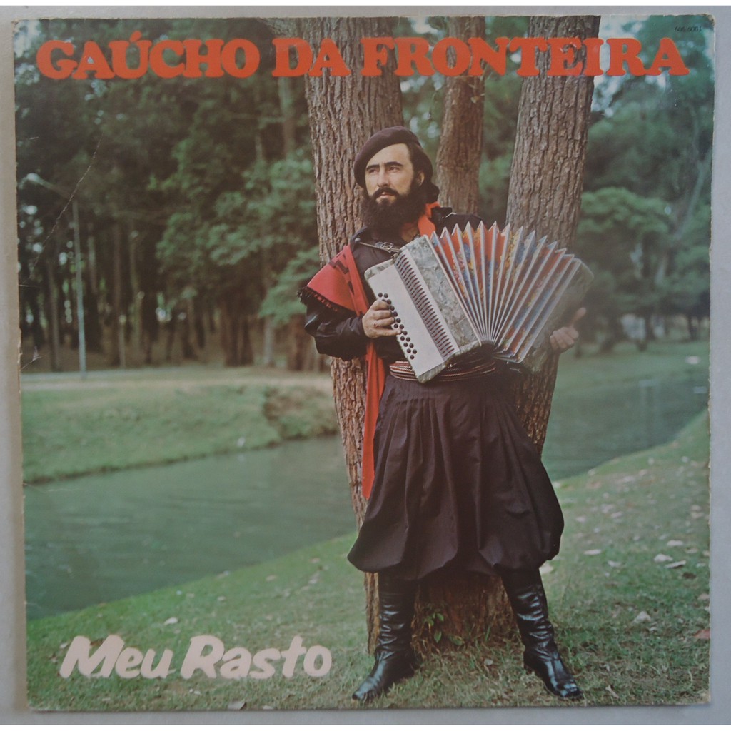 Lp Gaúcho Da Fronteira 1980 Meu Rastro, Disco De Vinil